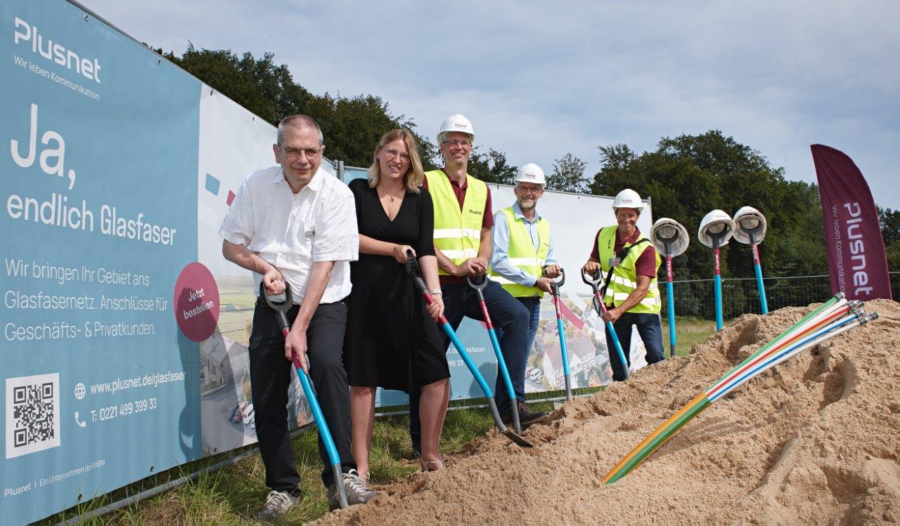 Glasfaserausbau in Steinhagen mit Plusnet