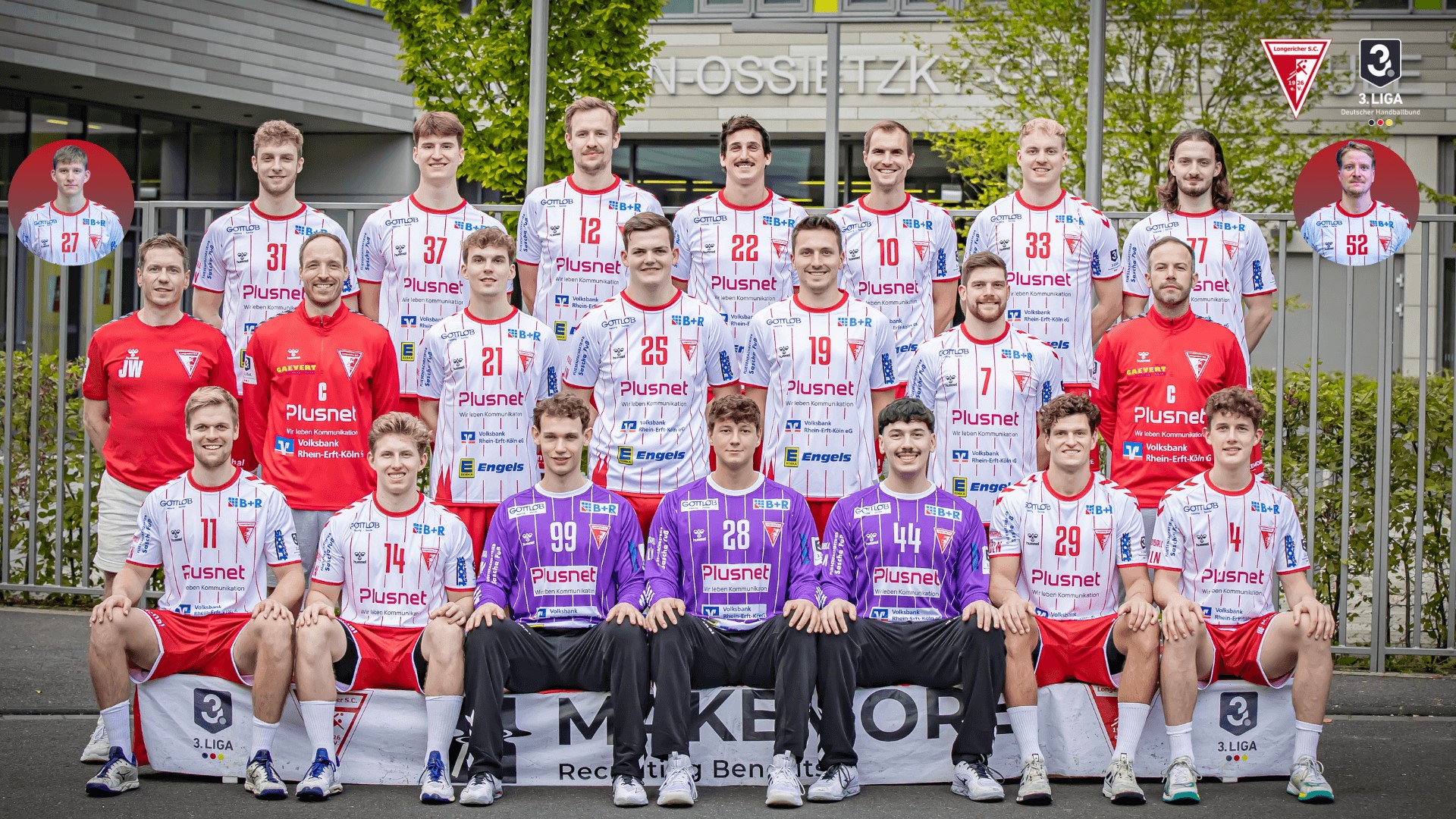 teamfoto longericher sc köln handballverein