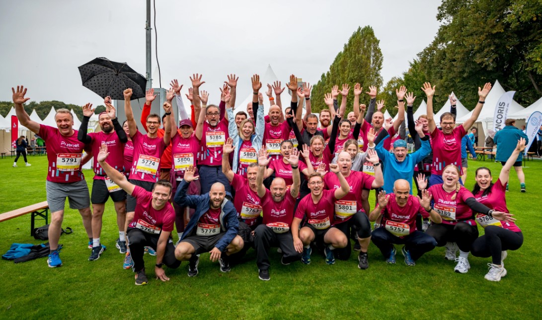 B2Run Gruppenfoto Plusnet